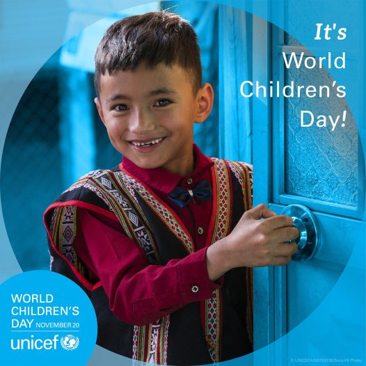 World Children’s Day – 20 November