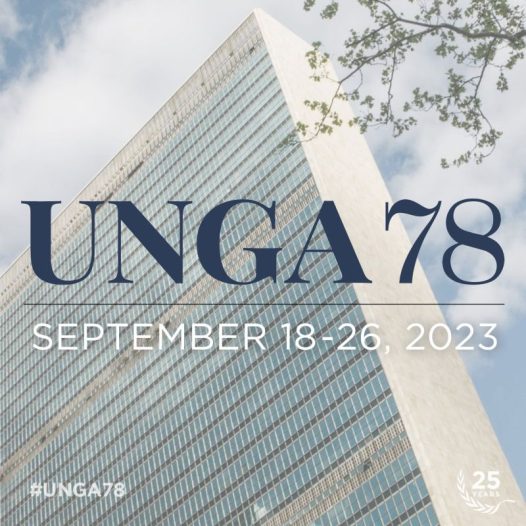 Join us live today for UNGA78 New York Side-event!
