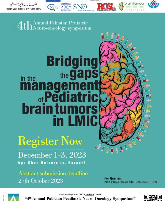 4th Annual Pakistan Pediatric Neuro-Oncology Symposium