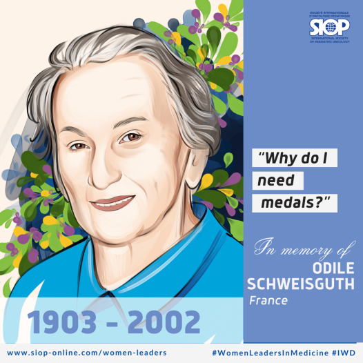 The Birth of Pediatric Oncology: Remembering Dr. Odile Schweisguth