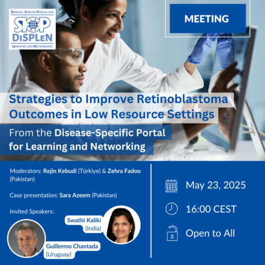 DiSPLeN Webinar on Retinoblastoma – 23 May 2025