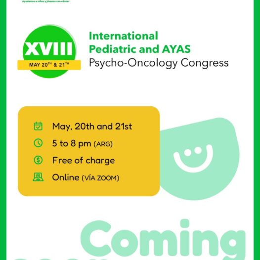 XVIII International Conference on Pediatric and AYAs Psycho-Oncology