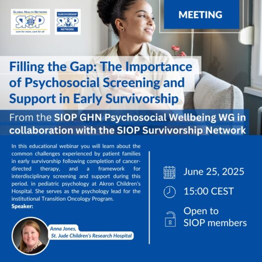 Filling the Gap: The Importance of Psychosocial Screening and Support in Early Survivorship