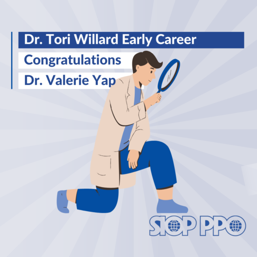 Inaugural Winner of the Dr. Tori Willard Early Career Award
