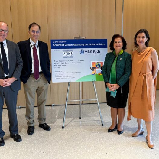 SIOP at UNGA 80: Childhood Cancer Elevated to the Highest Political Level