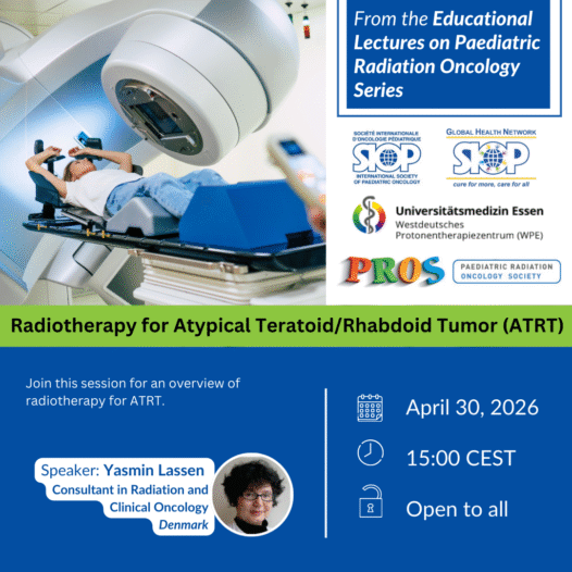 Radiotherapy for Atypical Teratoid/Rhabdoid Tumor (ATRT)