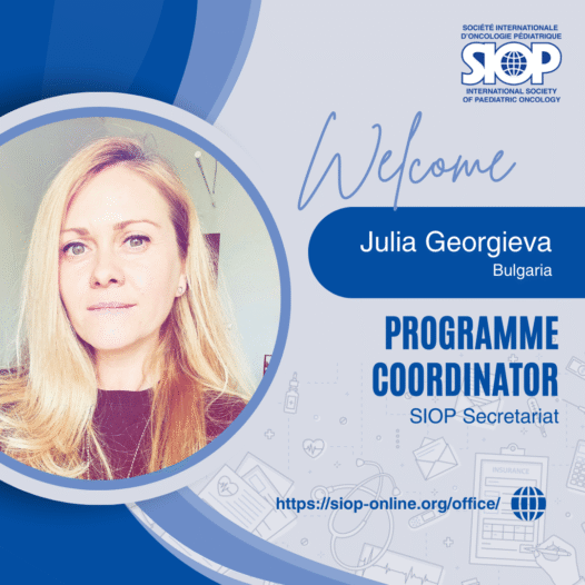 Welcome Julia Georgieva to the SIOP Secretariat