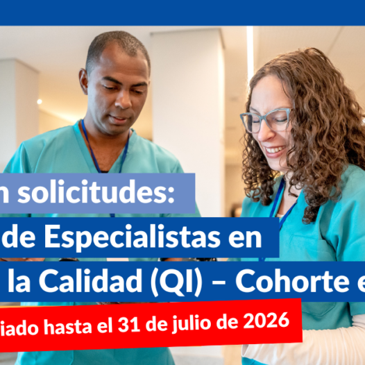 Plazo ampliado: Programa SIOP Nursing QI Scholars (Cohorte en español)