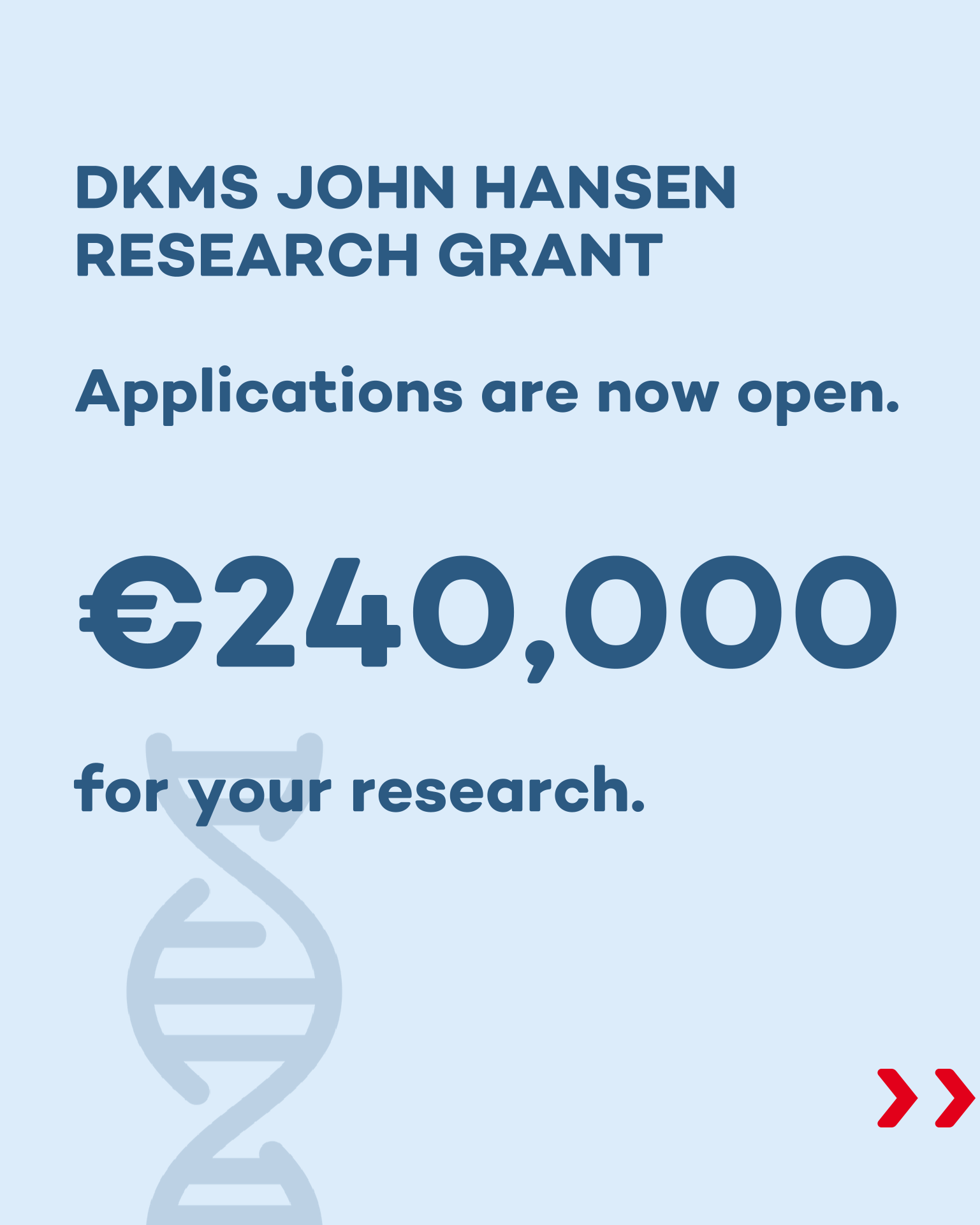 DKMS research grant