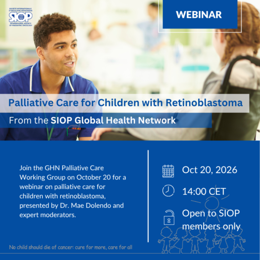 GHN Palliative Care Working Group Webinar: Palliative Care for Children with Retinoblastoma