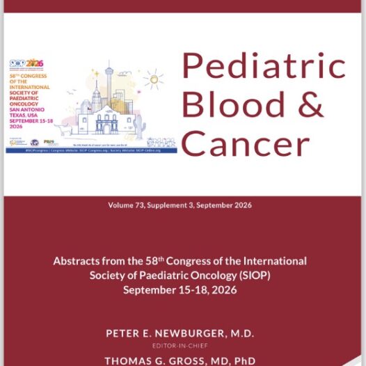 SIOP 2026 Abstract Supplement Now Published
